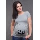 Tehotenské tričko s potlačou 