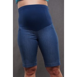Tehotenské krátke nohavice - riflové - velkosť XL