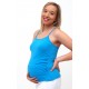 Tehotenské tielko - modré