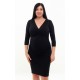 Tehotenské šaty čierne