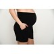 Tehotenské šortky - čierne