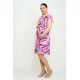 Tehotenské šaty - pink