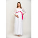 Dlhé tehotenské svadobné šaty - tylové