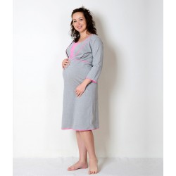 Nočná košeľa pre tehotné a dojčiace ženy